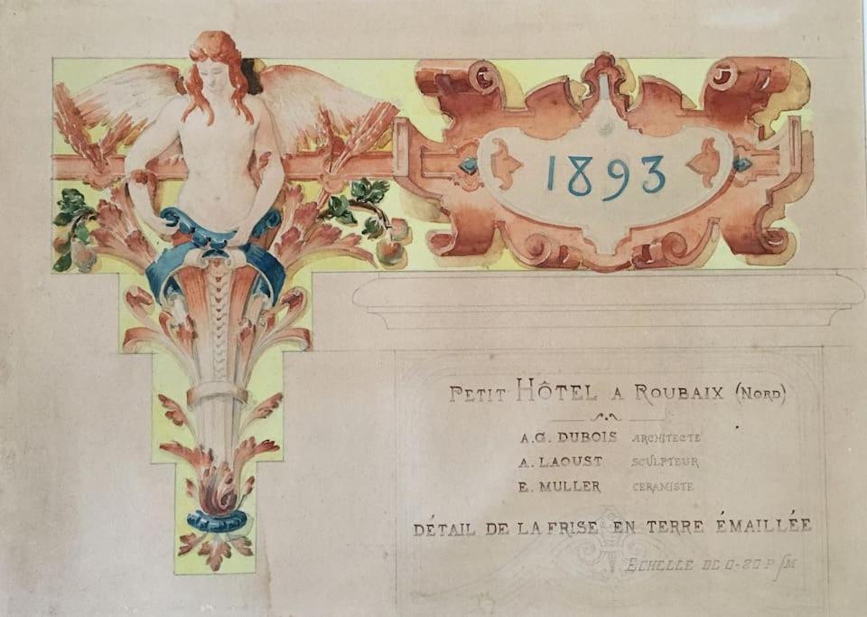 Maison Verte, Monument Historique ルーベ エクステリア 写真